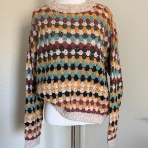 Baltic Born Colorful Geometric Sweater
